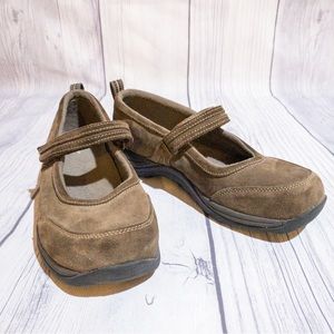 ‼️SOLD‼️ L.L. Bean Women’s Comfort Brown Suede Mary Jane Shoes, Size 11 M